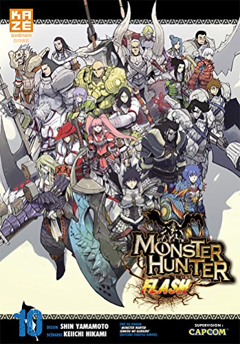 jaquette livre Monster Hunter Flash - Tome 10
