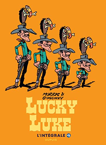 jaquette livre Lucky Luke L'intégrale Tome 4 - Alerte Aux Pieds-Bleus - Lucky Luke Contre Joss Jamon - Les Cousins Dalton