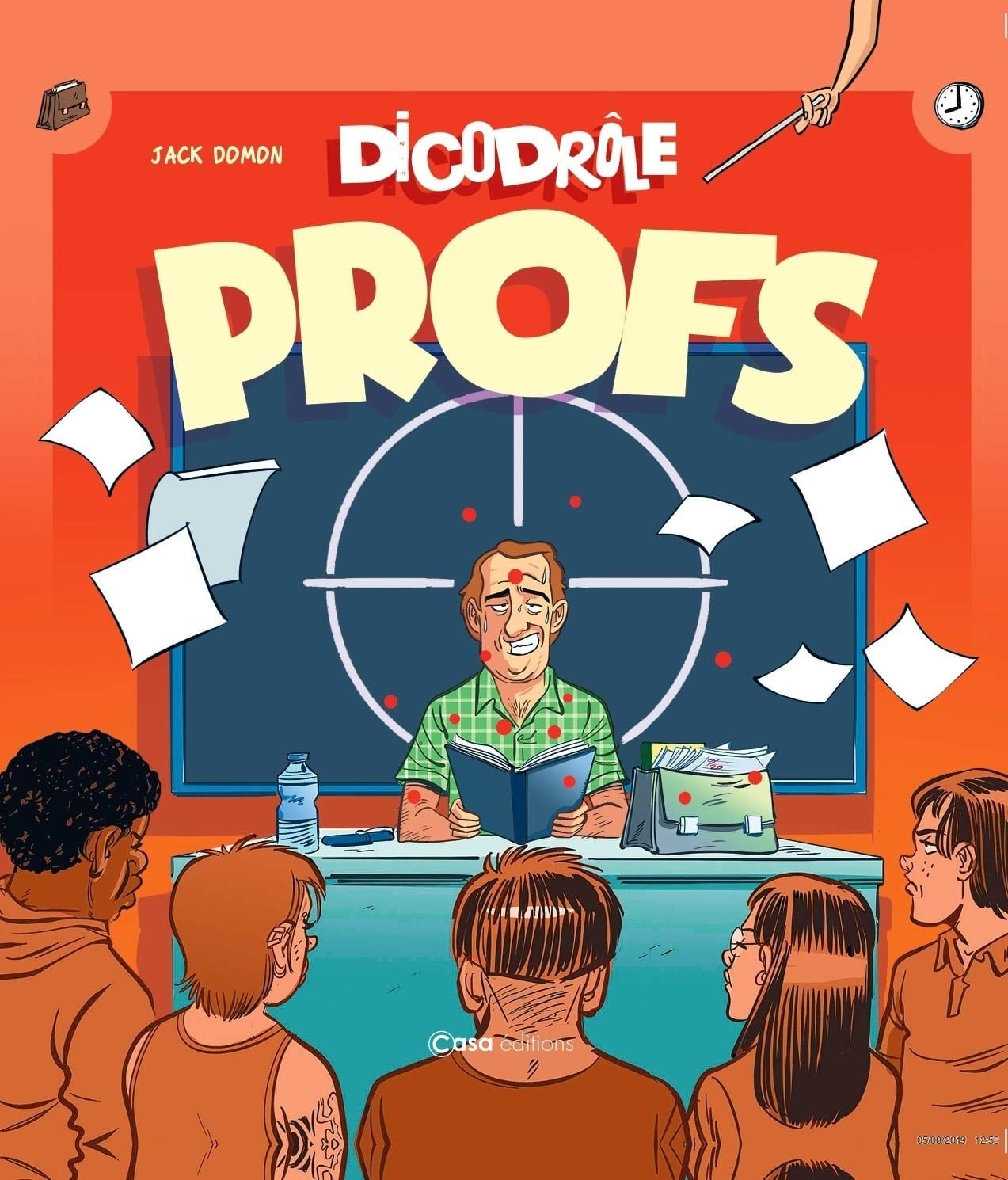 jaquette livre Profs