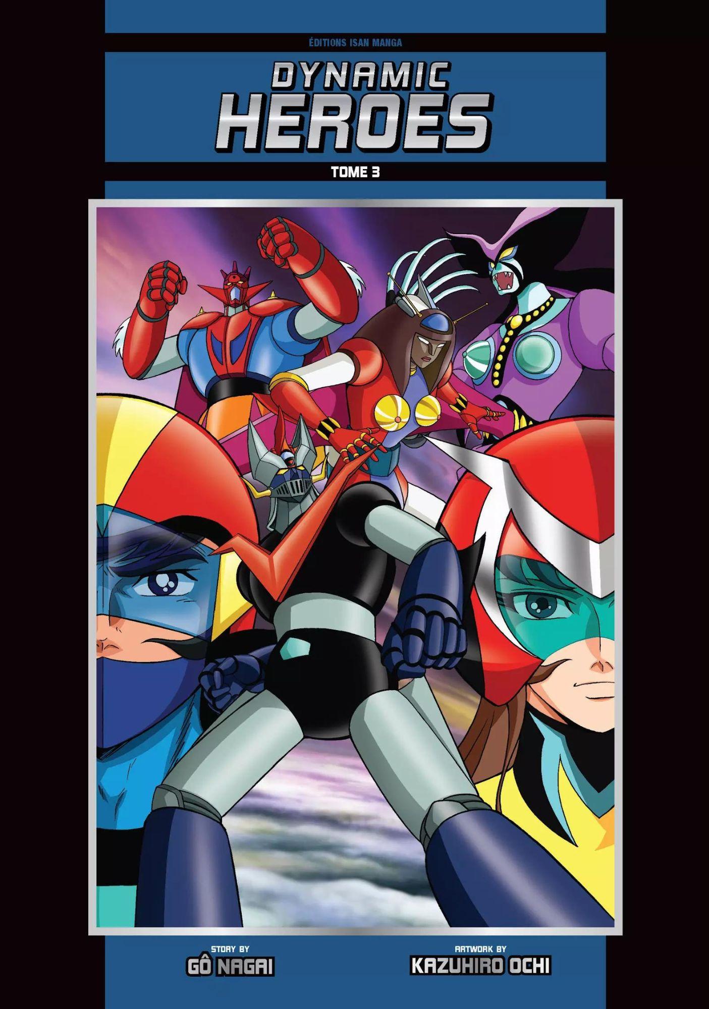 jaquette livre Dynamic Heroes - Name Edition - Tome 3