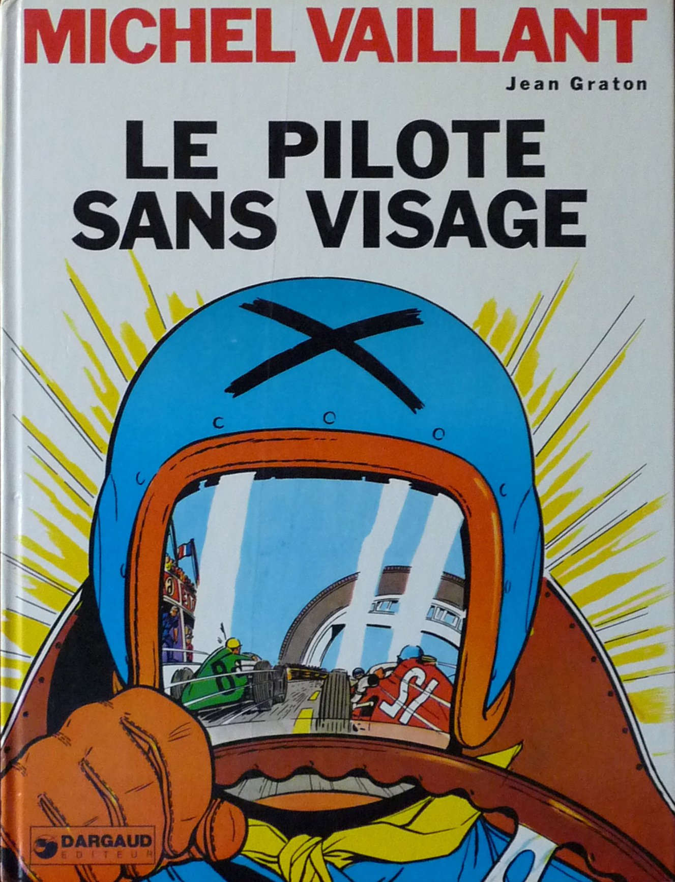 jaquette livre Michel Vaillant, tome 2 : Le pilote sans visage