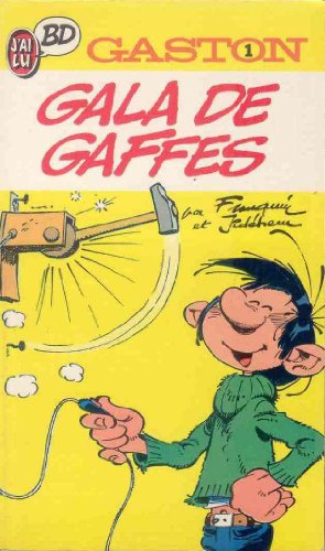 jaquette livre Gaston N°1 . Gala De Gaffes A Gogo