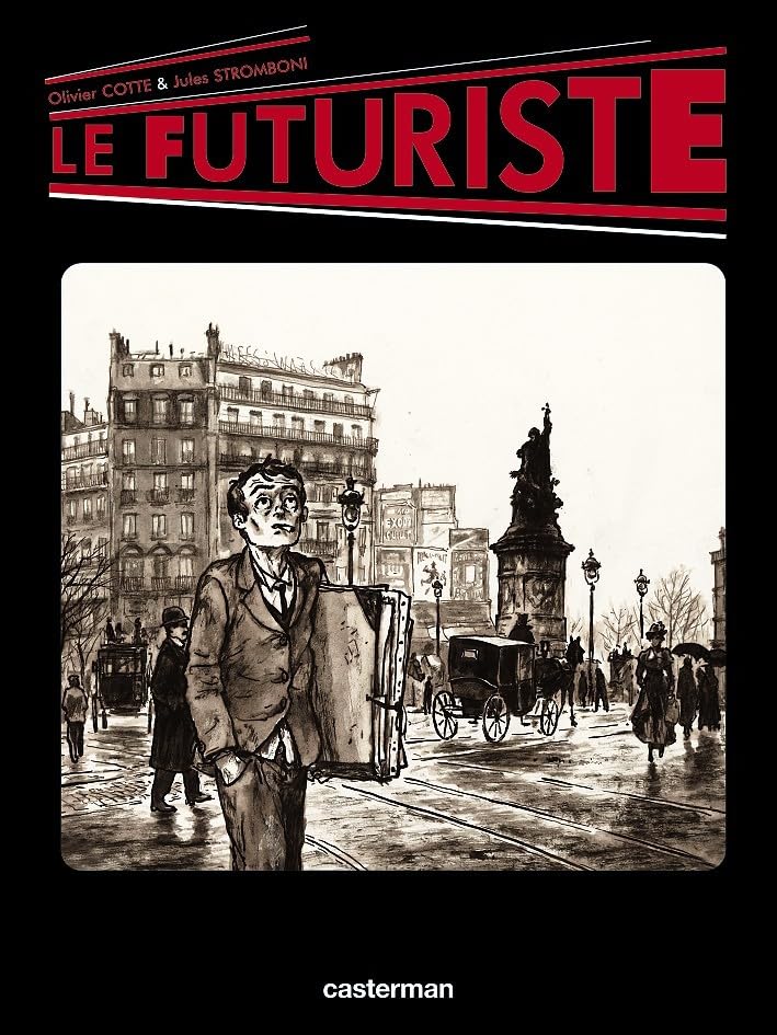 jaquette livre Le Futuriste