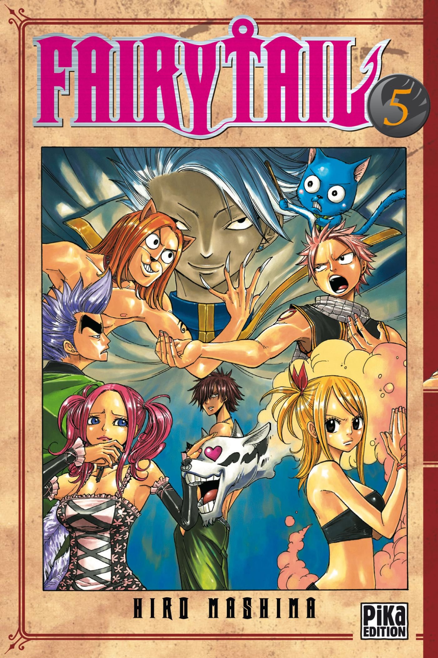 jaquette livre Fairy Tail Vol.5
