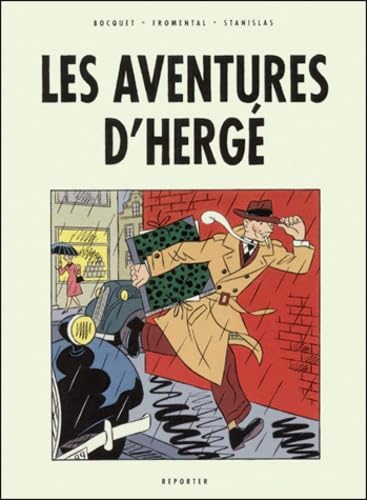 jaquette livre Les Aventures D'hergé