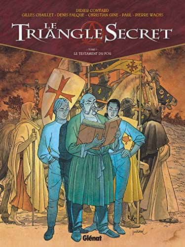 jaquette livre Le Triangle Secret Tome 1 - Le Testament Du Fou