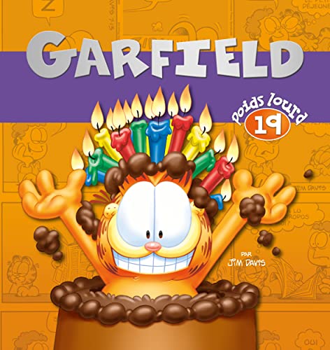 jaquette livre Garfield, Poids Lourd Tome 19