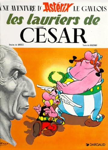 jaquette livre Astérix Tome 18 - Les Lauriers De César