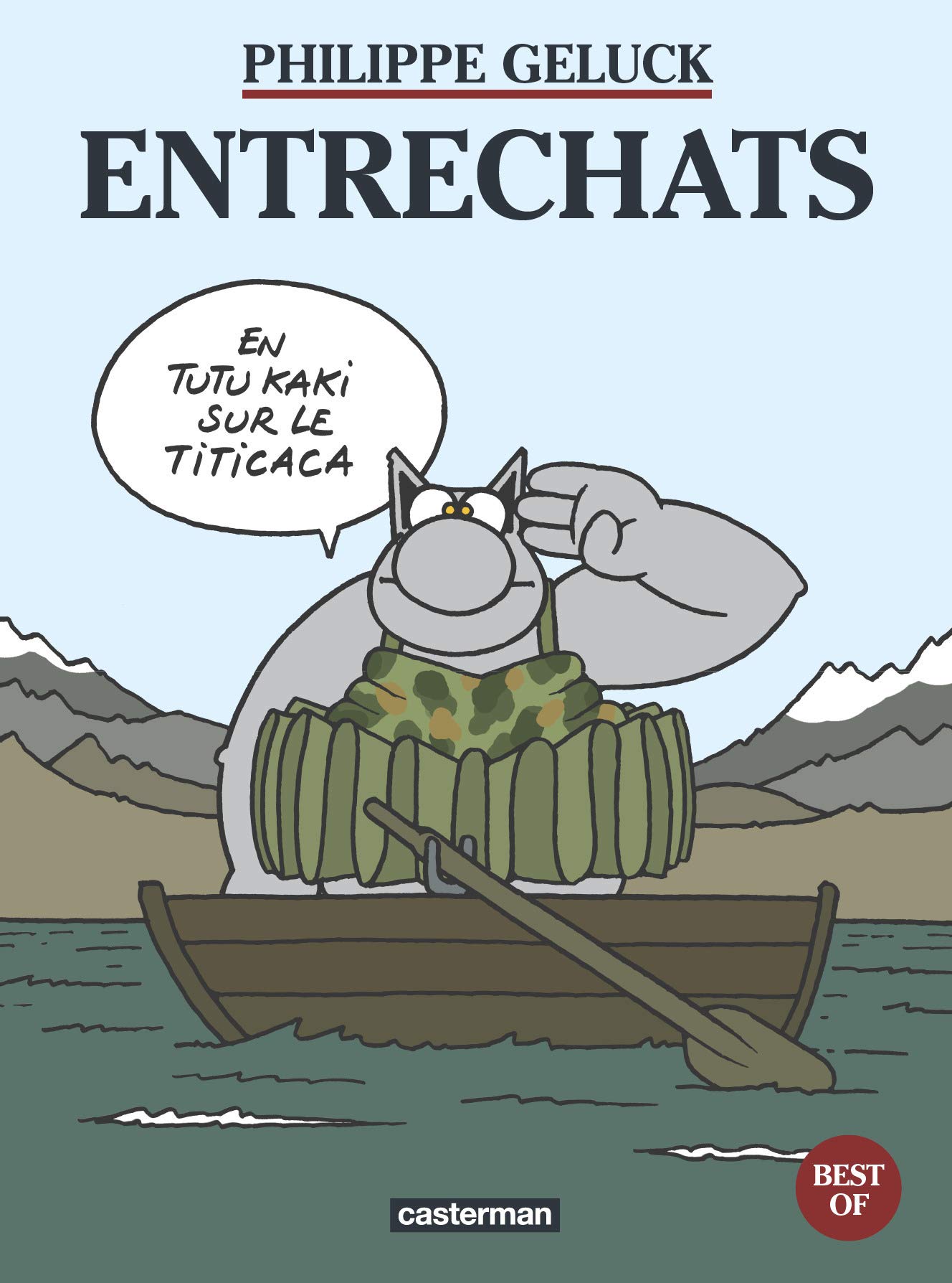 jaquette livre Le Chat - Best of, tome 4 : Entrechats