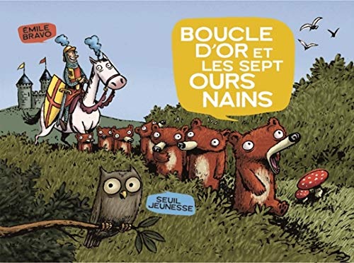 jaquette livre Les Ours Nains - Boucle D'or Et Les Sept Ours Nains