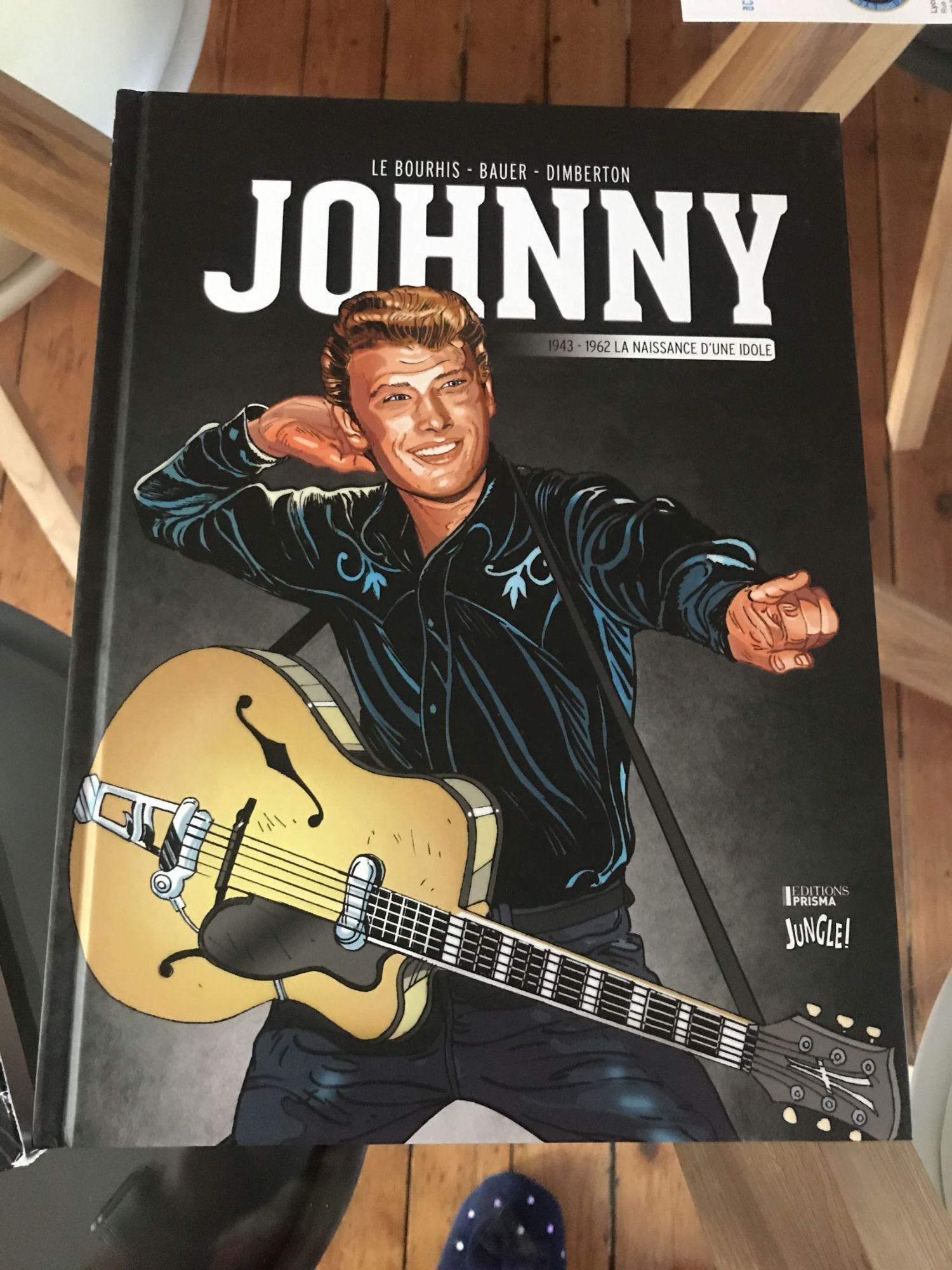 jaquette livre Johnny edition de luxe