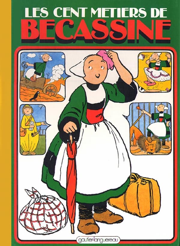 jaquette livre Les cent métiers de Bécassine, tome 18