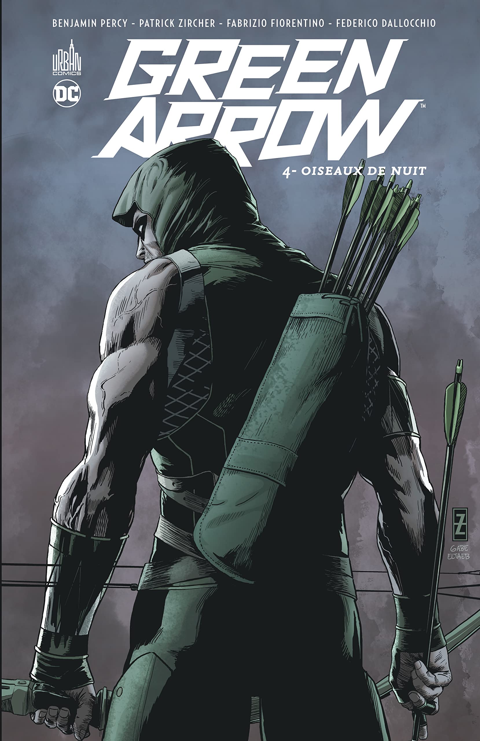 jaquette livre GREEN ARROW tome 4