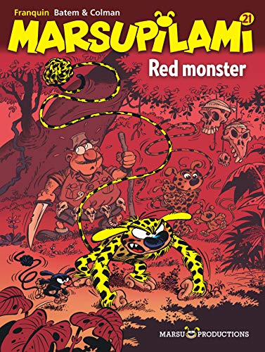 jaquette livre Marsupilami Tome 21 - Red Monster