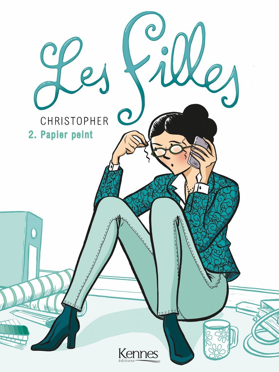 jaquette livre LES FILLES T02: Papier peint