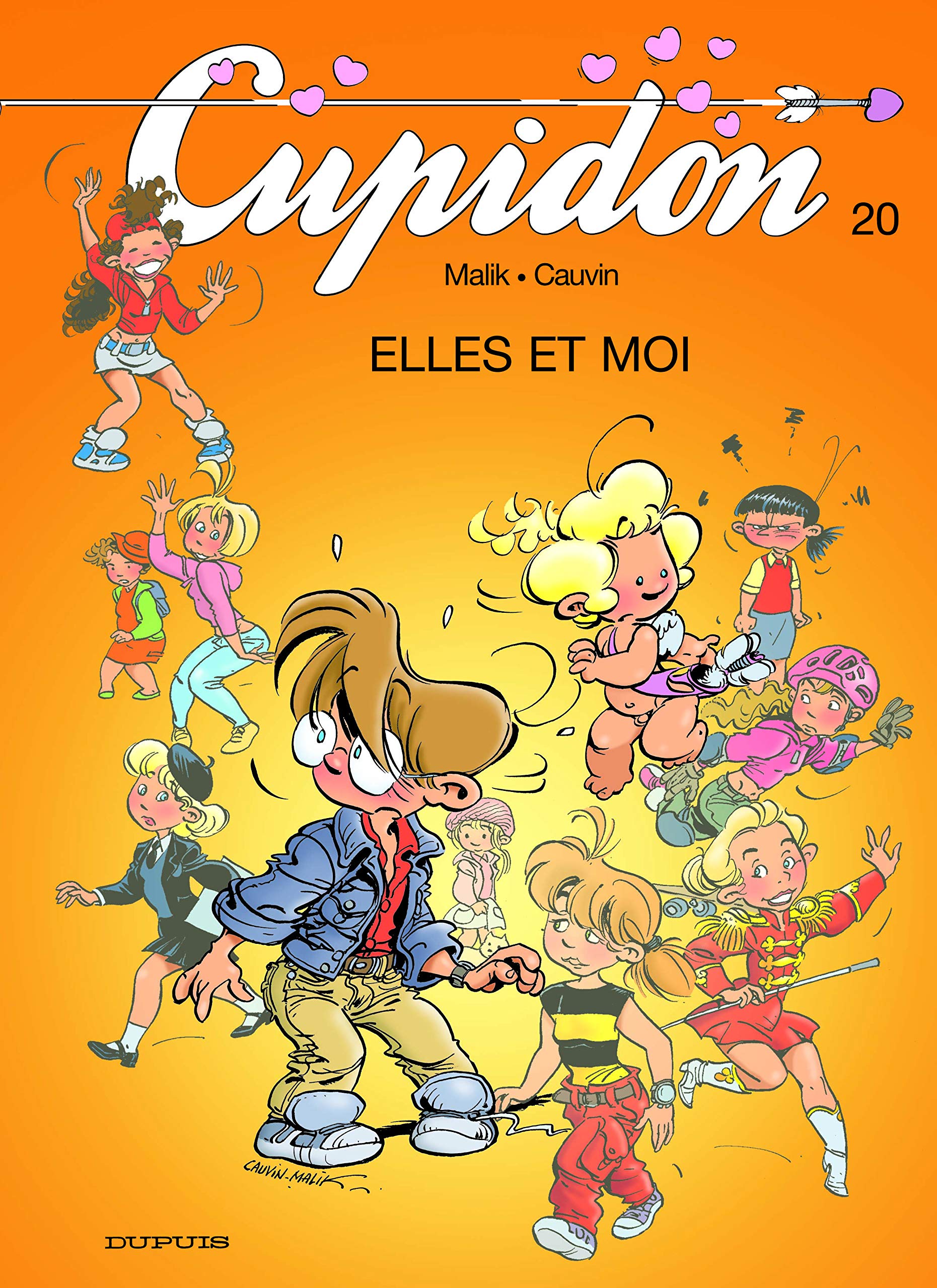 jaquette livre Cupidon - tome 20 - Elles et moi