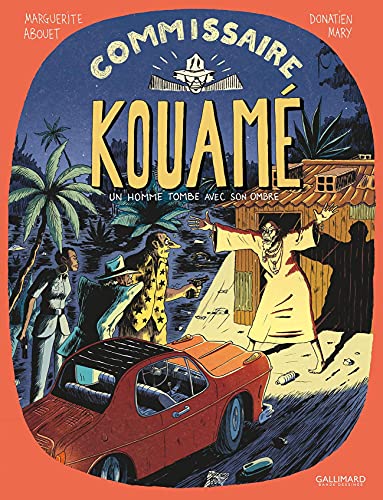 jaquette livre Commissaire Kouamé Tome 2 - Un Homme Tombe Avec Son Ombre