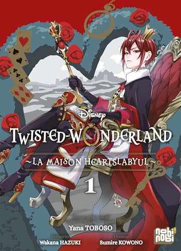jaquette livre Disney - Twisted-Wonderland - La Maison Heartslabyul - Tome 1