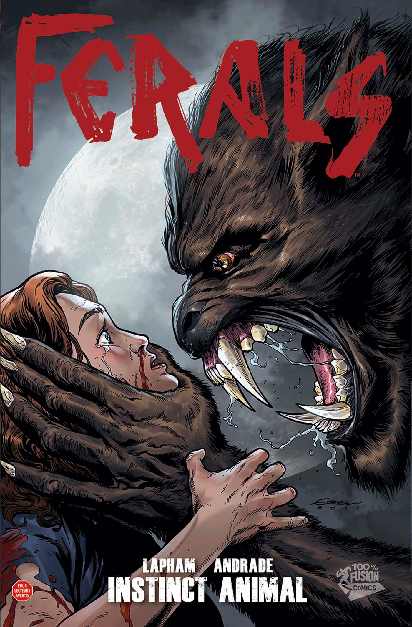 jaquette livre FERALS T01 : INSTINCT ANIMAL