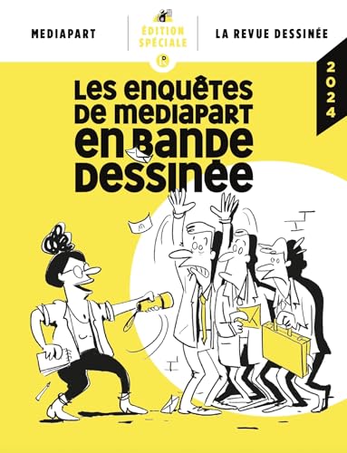 jaquette livre Les Enquêtes De Mediapart En Bande Dessinée