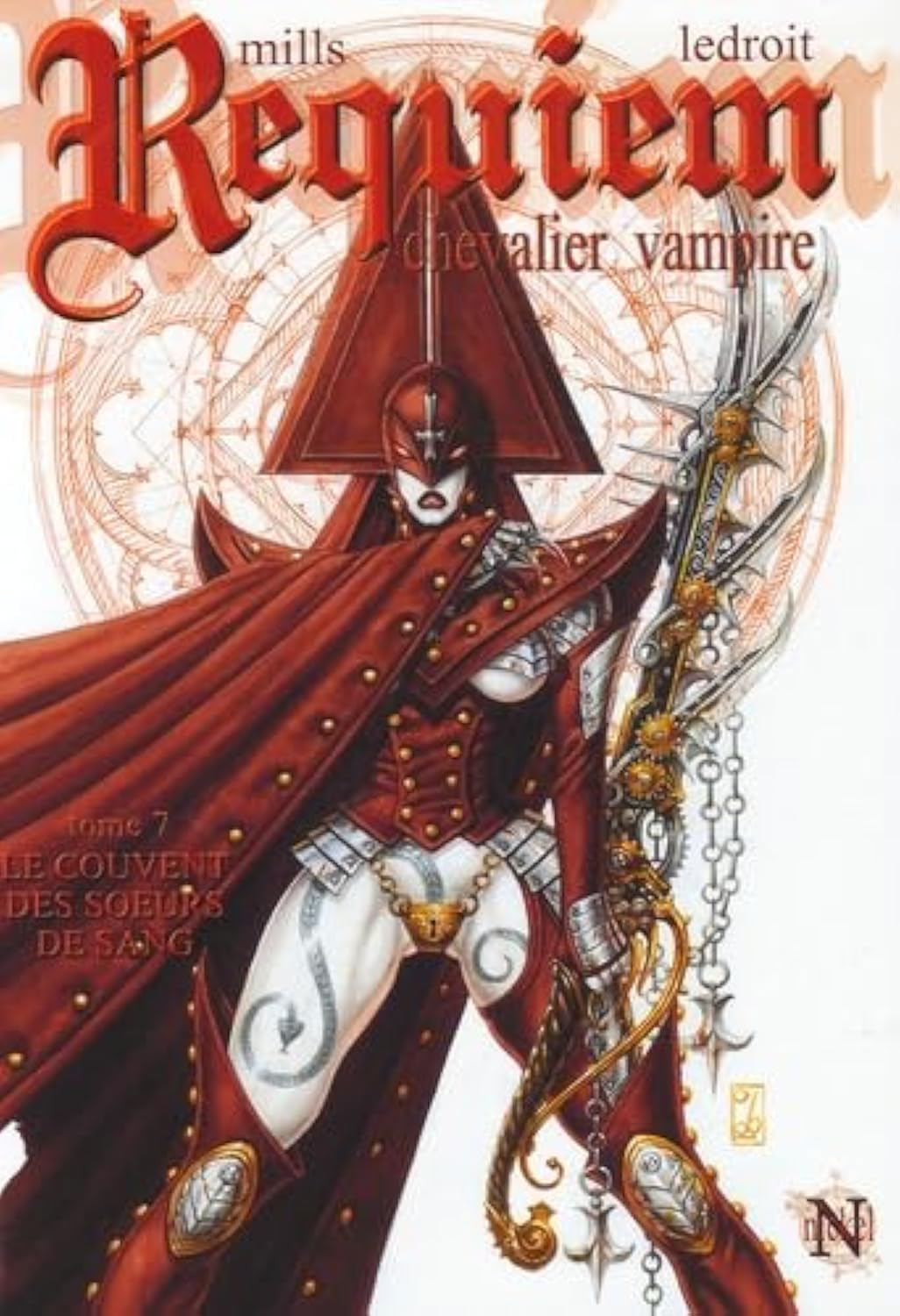 jaquette livre Requiem, Tome 7 : Le couvent des soeurs de sang