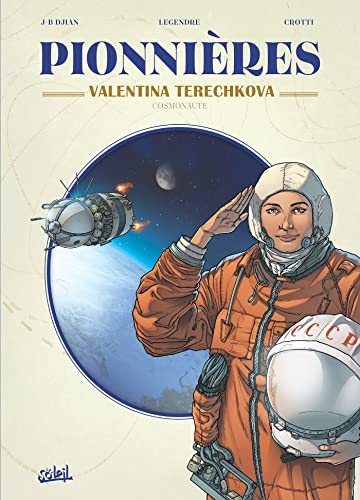 jaquette livre Pionnières - Valentina Terechkova - Cosmonaute