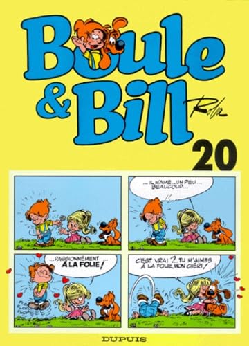 jaquette livre Boule & Bill Tome 20
