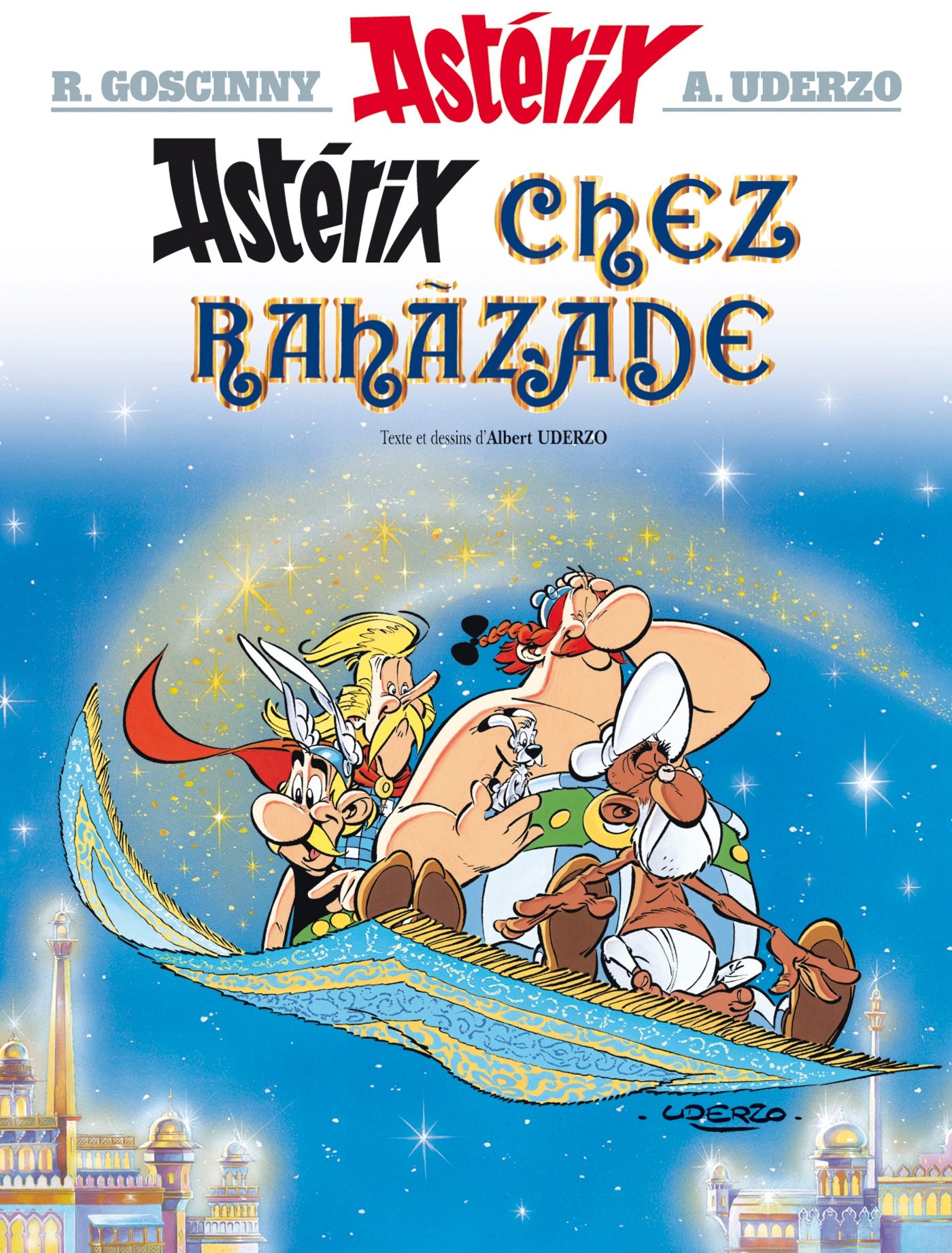 jaquette livre Astérix chez Rahazade