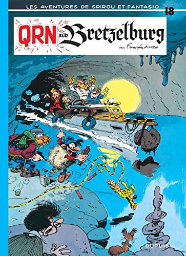 jaquette livre Spirou Et Fantasio Tome 18 - Qrn Sur Bretzelburg