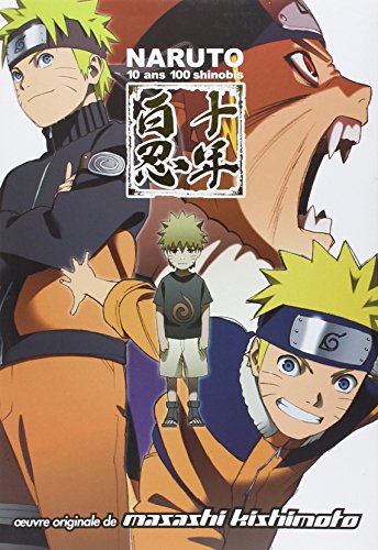jaquette livre Naruto 10 ans 100 Shinobis