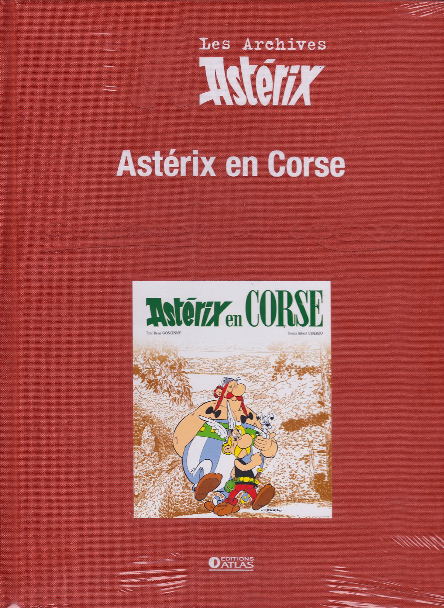 jaquette livre Astérix en Corse