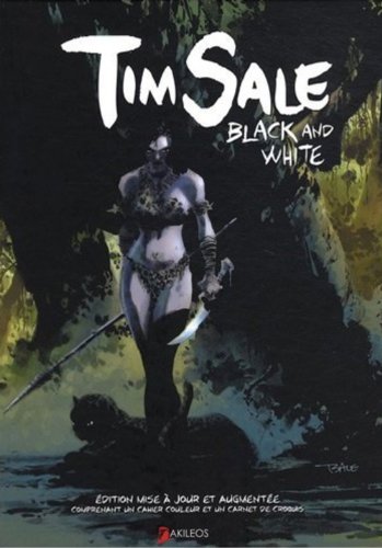 jaquette livre Tim Sale - Black And White