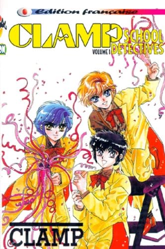 jaquette livre Clamp School Détectives (Manga Player) - Tome 1