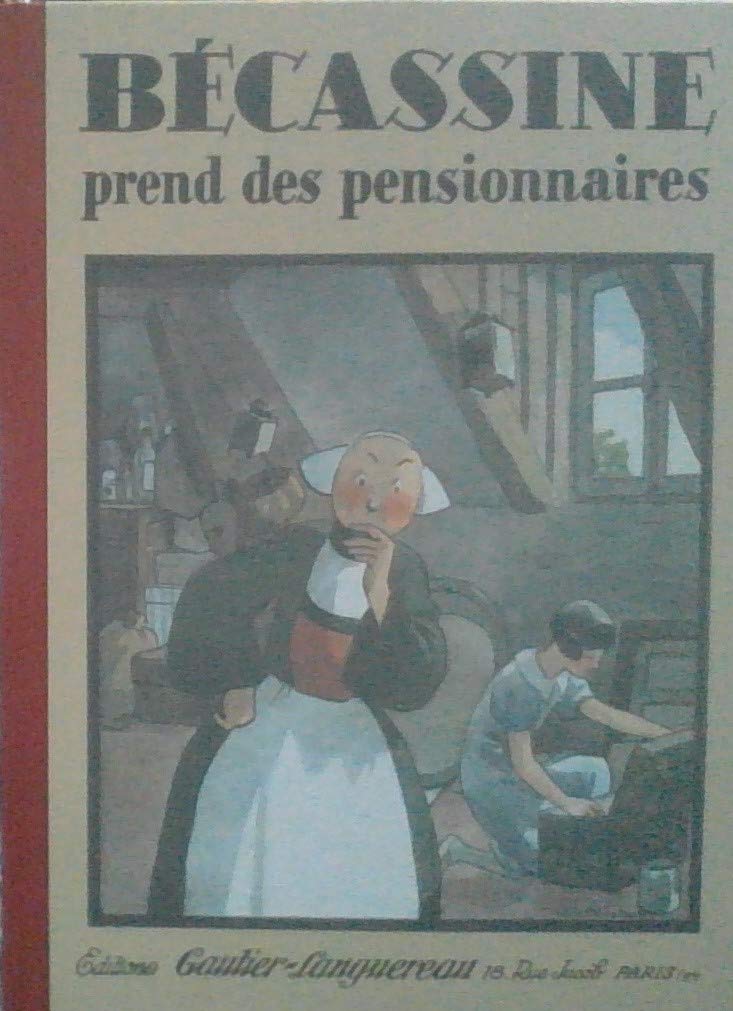 jaquette livre Bécassine prend des pensionnaires, tome 20