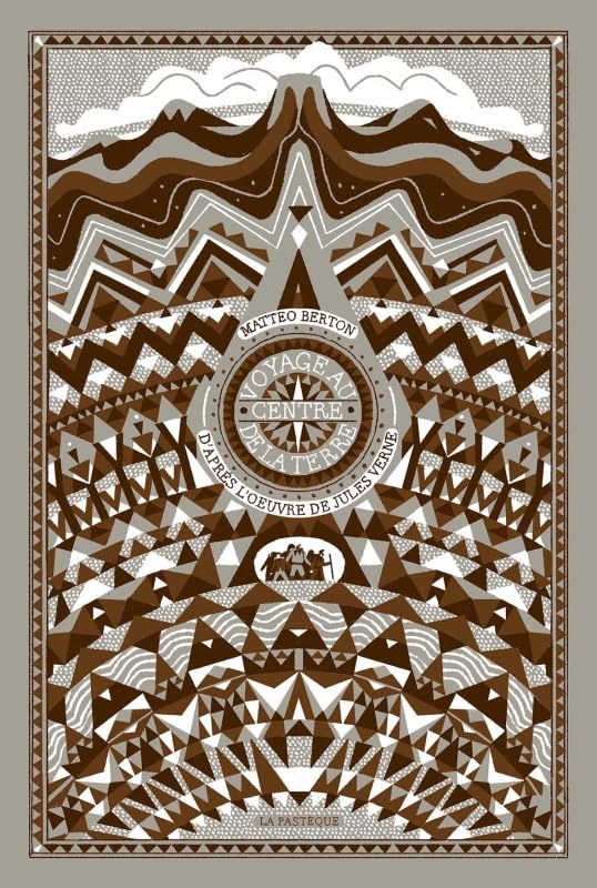 jaquette livre Voyage Au Centre De La Terre