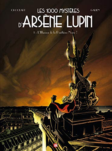 jaquette livre Les 1000 Mystères D'arsène Lupin Tome 1 - L'illusion De La Panthère Noire !
