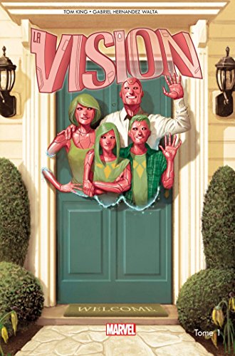 jaquette livre La Vision Tome 1 - Un Peu Moins Qu'un Homme