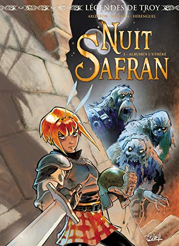 jaquette livre Nuit Safran Tome 1 - Albumen L'ethéré