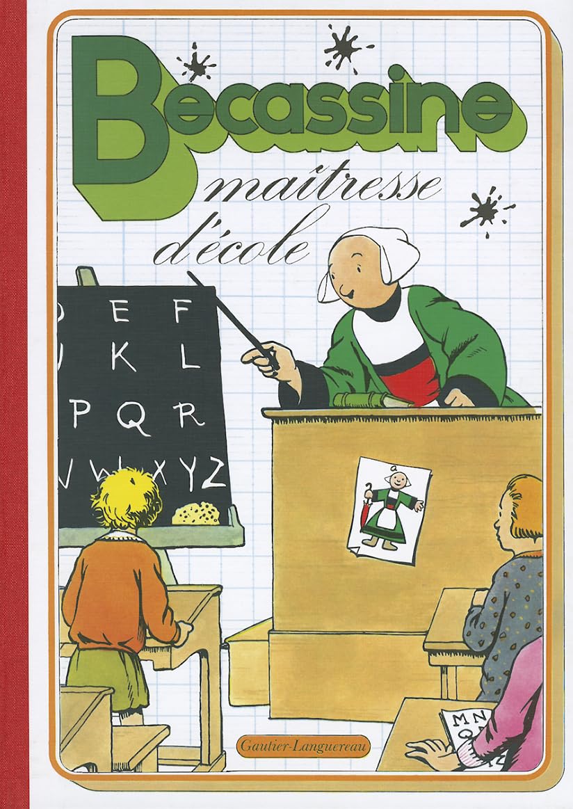 jaquette livre Bécassine maîtresse d'école