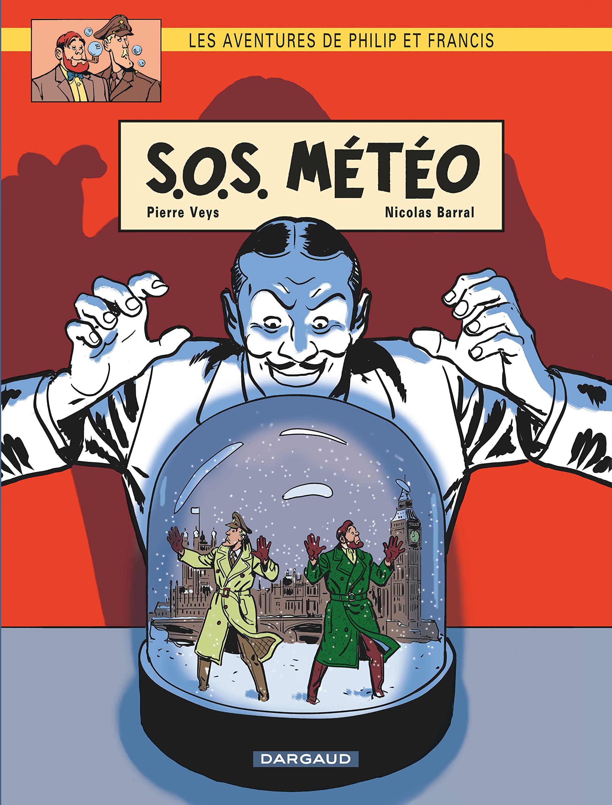 jaquette livre Aventures de Philip et Francis (Les) - tome 3 - S.O.S. Météo