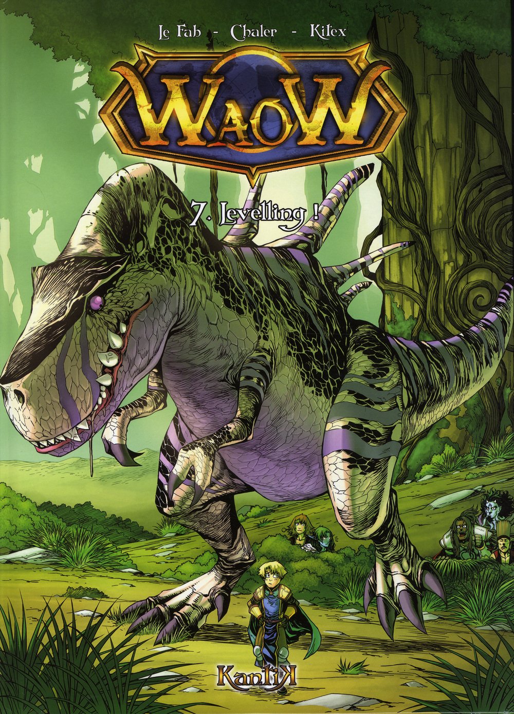 jaquette livre Waow, Tome 7 : Levelling !