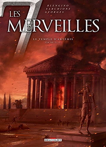 jaquette livre Les 7 Merveilles Tome 4 - Le Temple D'artémis - 356 Av - J.-C