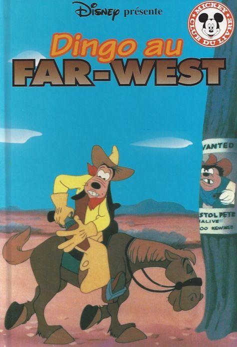 jaquette livre Dingo au Far-west