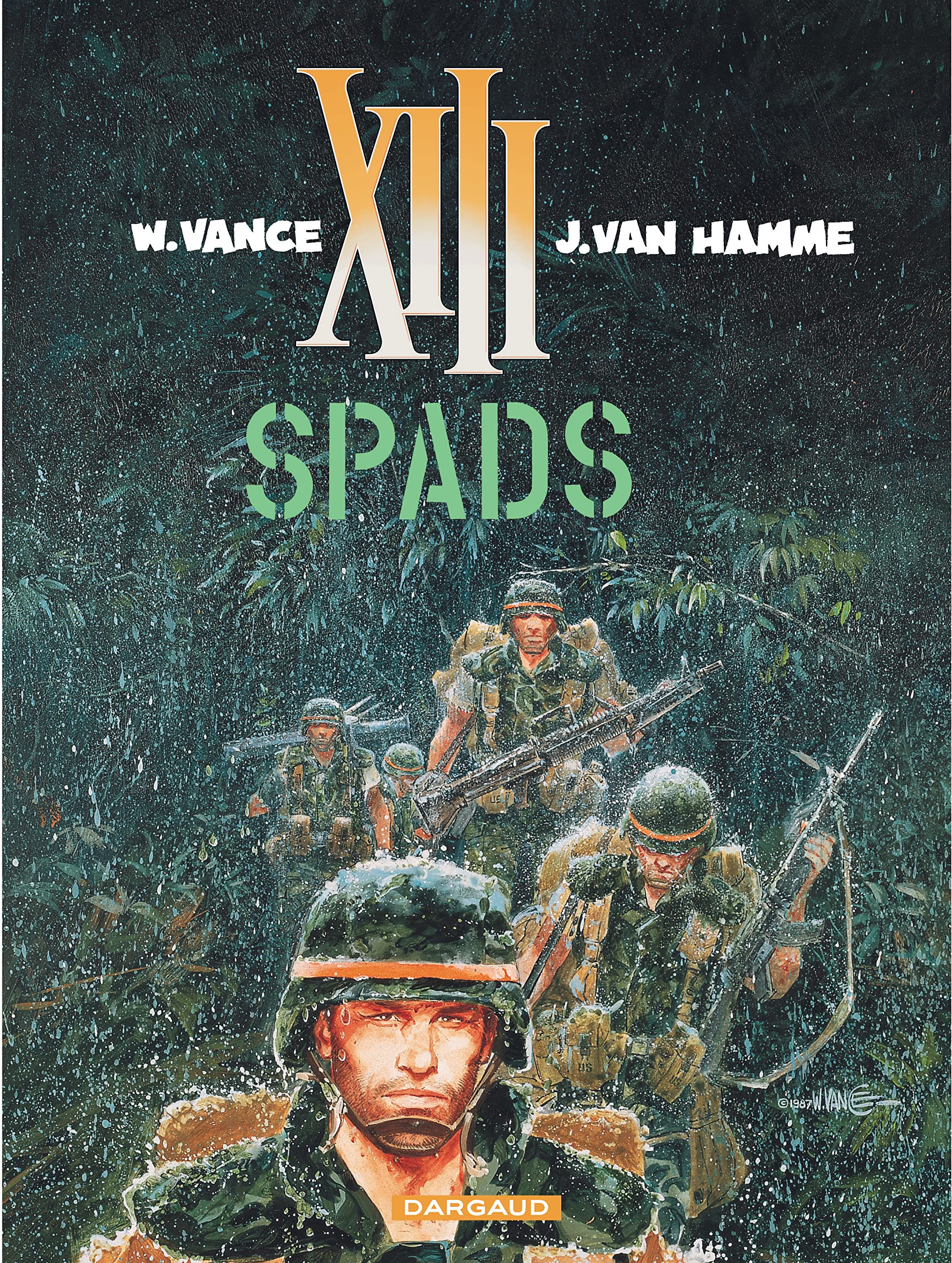 jaquette livre XIII, tome 4, Spads