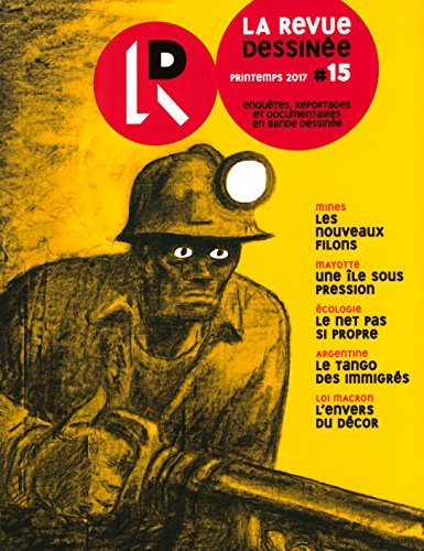 jaquette livre La Revue Dessinée N° 15, Printemps 2017