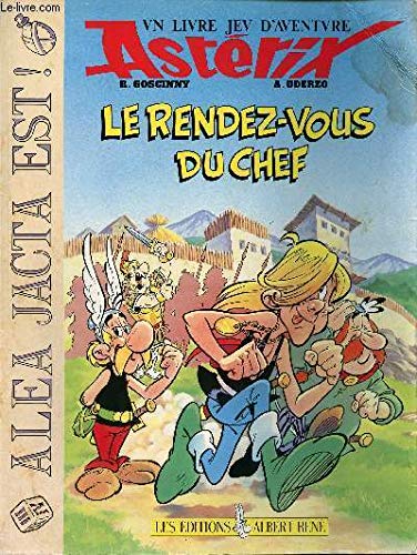 jaquette livre Astérix Le Rendez-Vous Du Chef