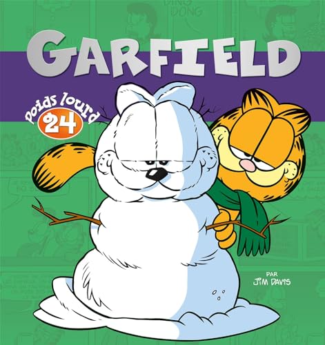 jaquette livre Garfield, Poids Lourd Tome 24
