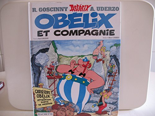 jaquette livre Astérix Tome 23 - Obélix Et Compagnie