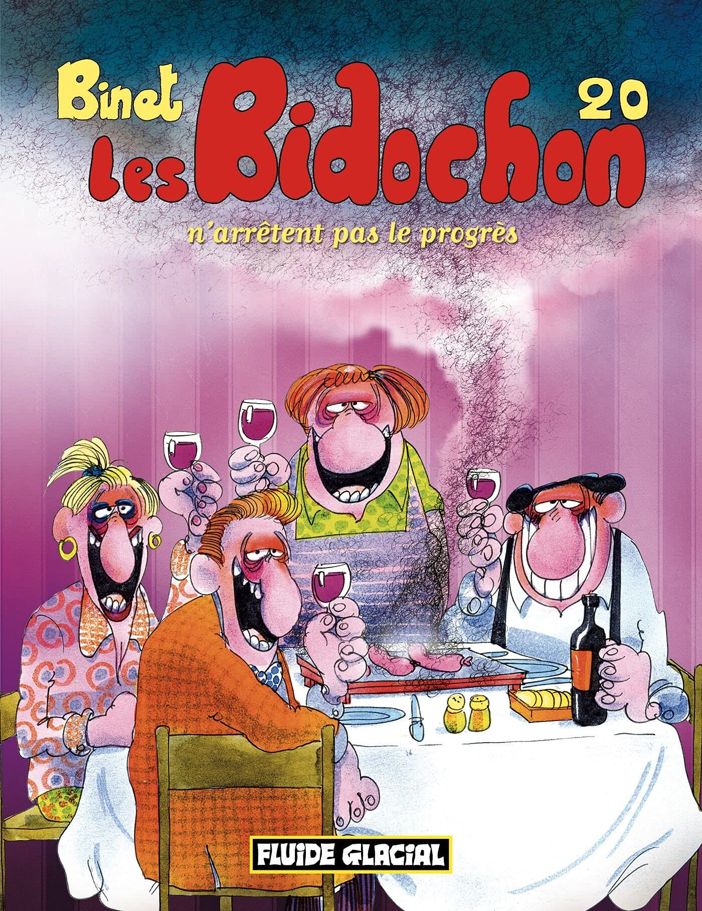 jaquette livre Les Bidochon, Tome 20 : Les Bidochon n'arrêtent pas le progrès
