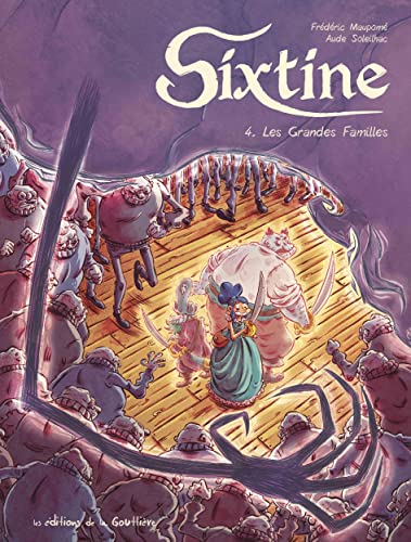 jaquette livre Sixtine Tome 4 - Les Grandes Familles